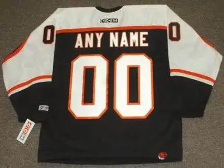 PHILADELPHIA FLYERS 1990’s CCM Throwback Hockey Jersey Customized “Any Name & Number(s)” 