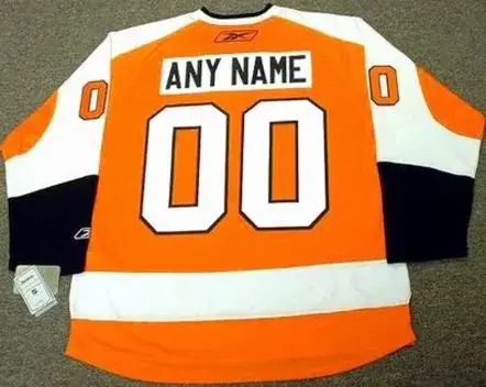 PHILADELPHIA FLYERS 2012 Reebok Throwback Jersey Customized “Any Name & Number(s)” 