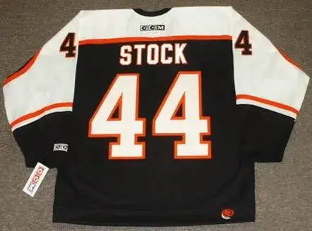 PJ STOCK Philadelphia Flyers 2000 CCM Throwback NHL Hockey Jersey 