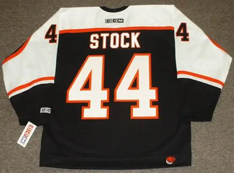 PJ STOCK Philadelphia Flyers 2000 CCM Throwback NHL Hockey Jersey 