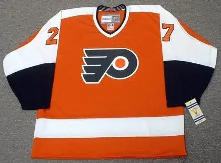 REGGIE LEACH Philadelphia Flyers 1974 CCM Vintage Throwback Away Hockey Jersey