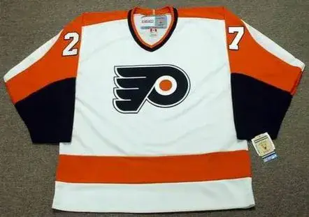 REGGIE LEACH Philadelphia Flyers 1974 CCM Vintage Throwback Home NHL Jersey