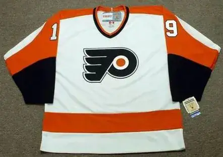 RICK MacLEISH Philadelphia Flyers 1974 CCM Vintage Throwback Home NHL Jersey