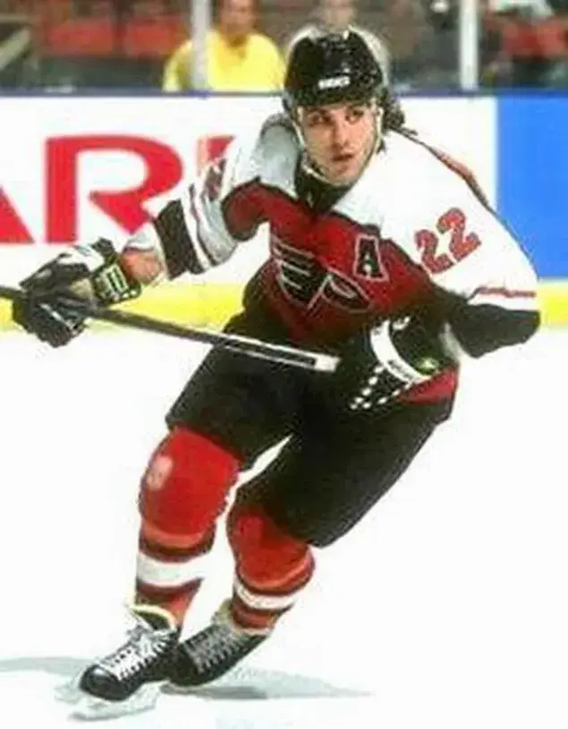 RICK TOCCHET Philadelphia Flyers 1987 Away CCM Throwback NHL Hockey Jersey 
