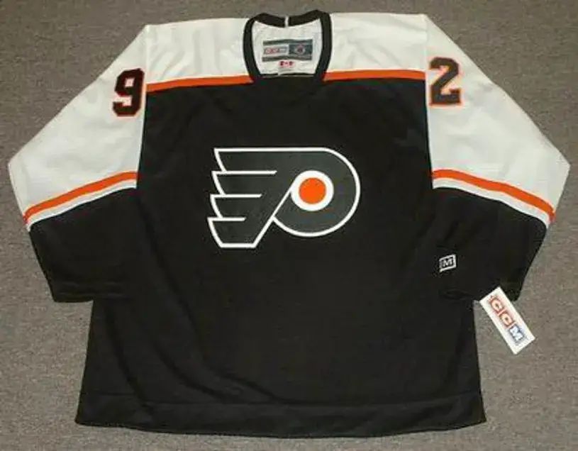RICK TOCCHET Philadelphia Flyers 2000 CCM Throwback NHL Hockey Jersey