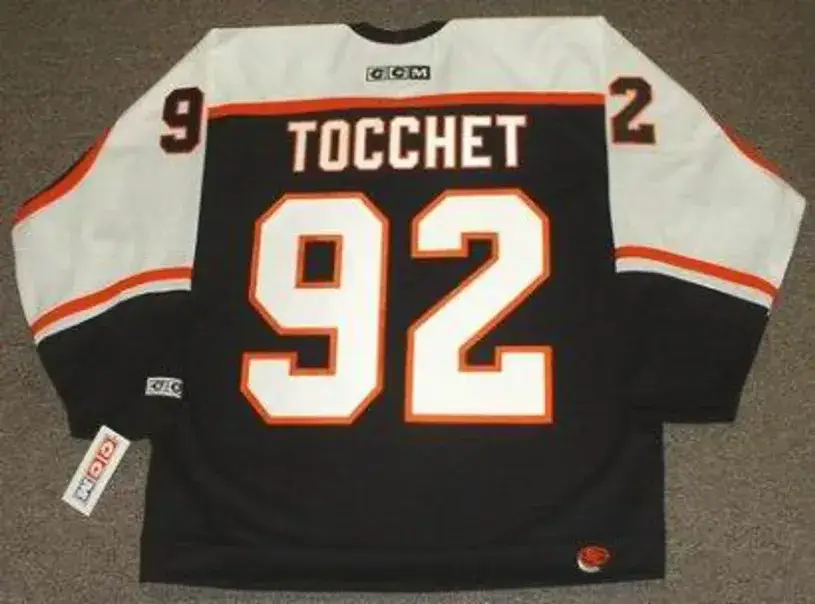 RICK TOCCHET Philadelphia Flyers 2000 CCM Throwback NHL Hockey Jersey 