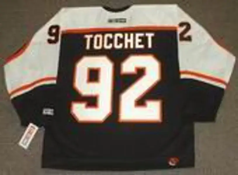 RICK TOCCHET Philadelphia Flyers 2000 CCM Throwback NHL Hockey Jersey 