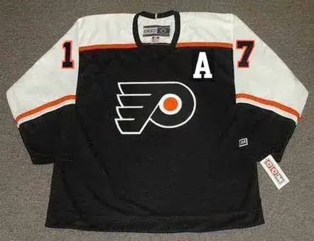ROD BRIND’AMOUR Philadelphia Flyers 1998 CCM Throwback NHL Hockey Jersey