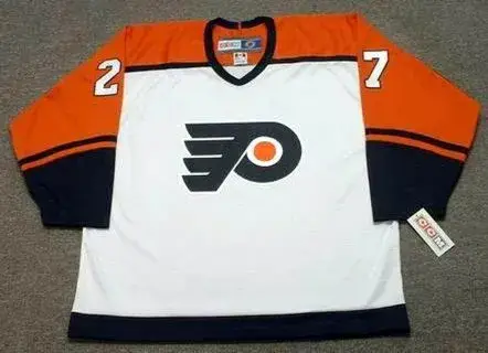 RON HEXTALL Philadelphia Flyers 1996 CCM Throwback Home NHL Hockey Jersey