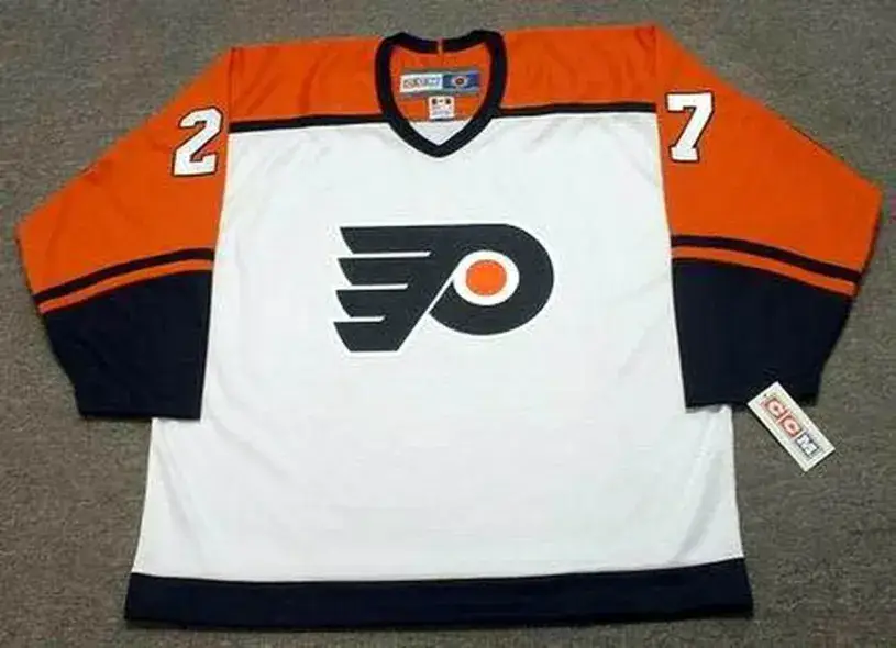 RON HEXTALL Philadelphia Flyers 1996 CCM Throwback Home NHL Hockey Jersey
