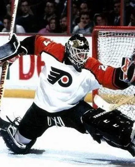 RON HEXTALL Philadelphia Flyers 1996 CCM Throwback Home NHL Hockey Jersey 