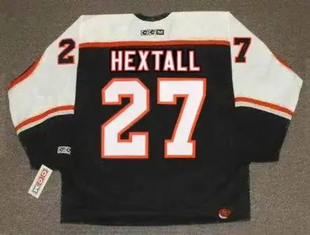 RON HEXTALL Philadelphia Flyers 1998 CCM Throwback NHL Hockey Jersey 