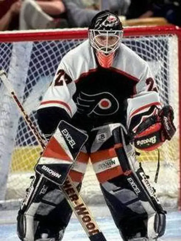 RON HEXTALL Philadelphia Flyers 1998 CCM Throwback NHL Hockey Jersey 