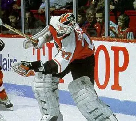 RON HEXTALL Philadelphia Flyers CCM Vintage Throwback Away NHL Hockey Jersey 