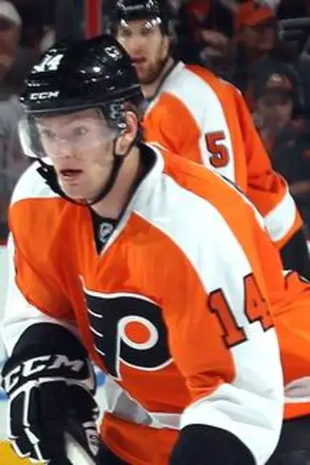 SEAN COUTURIER Philadelphia Flyers 2014 REEBOK Throwback NHL Hockey Jersey 