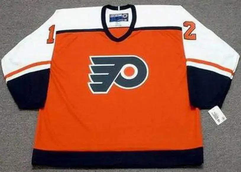 TIM KERR Philadelphia Flyers 1987 Away CCM Throwback NHL Hockey Jersey