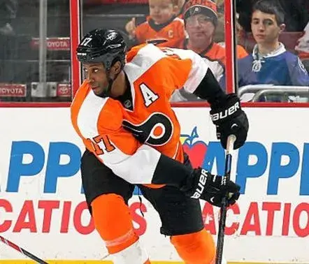 WAYNE SIMMONDS Philadelphia Flyers 2014 REEBOK Throwback NHL Hockey Jersey 