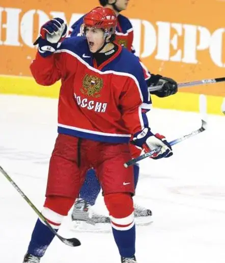 EVGENI MALKIN 2004 Team Russia Nike Throwback Hockey Jersey 