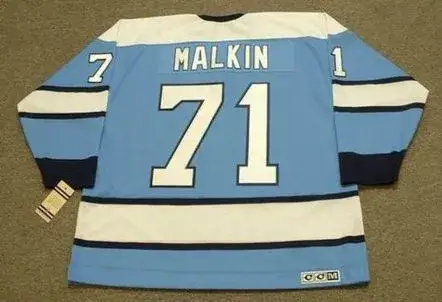 EVGENI MALKIN Pittsburgh Penguins 1960’s CCM Vintage Throwback NHL Hockey Jersey 