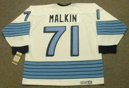 EVGENI MALKIN Pittsburgh Penguins 1967 CCM Vintage Throwback NHL Hockey Jersey 