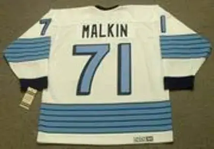 EVGENI MALKIN Pittsburgh Penguins 1967 CCM Vintage Throwback NHL Hockey Jersey 