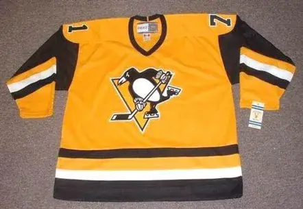 EVGENI MALKIN Pittsburgh Penguins 1980’s CCM Vintage Throwback Hockey Jersey