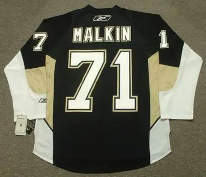EVGENI MALKIN Pittsburgh Penguins 2015 Reebok Throwback NHL Hockey Jersey 