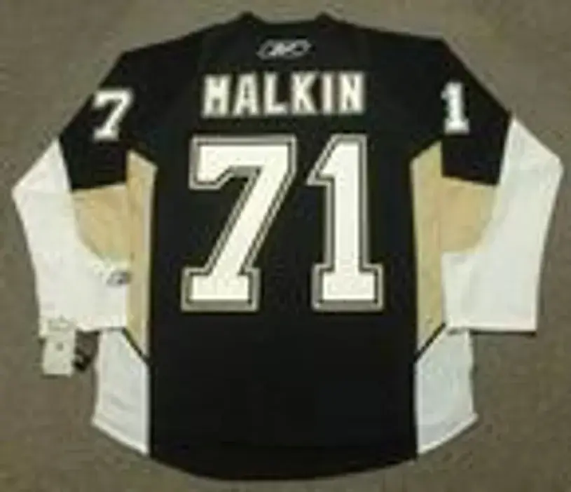 EVGENI MALKIN Pittsburgh Penguins 2015 Reebok Throwback NHL Hockey Jersey 