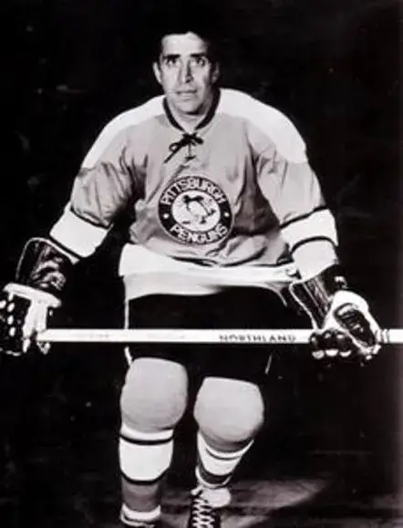GENE UBRIACO Pittsburgh Penguins 1968 CCM Vintage Throwback NHL Hockey Jersey 