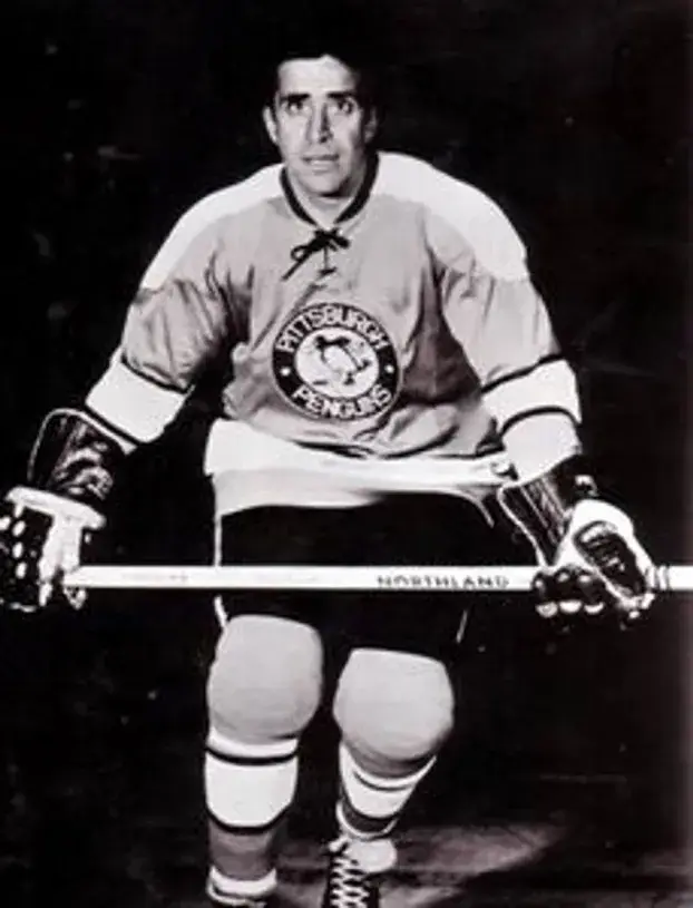 GENE UBRIACO Pittsburgh Penguins 1968 CCM Vintage Throwback NHL Hockey Jersey 