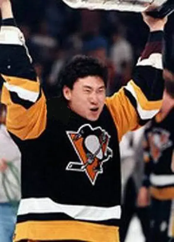 JIM PAEK Pittsburgh Penguins 1992 CCM Vintage Throwback Away NHL Hockey Jersey 