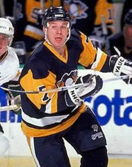 JOE MULLEN Pittsburgh Penguins 1992 CCM Vintage Throwback NHL Hockey Jersey 