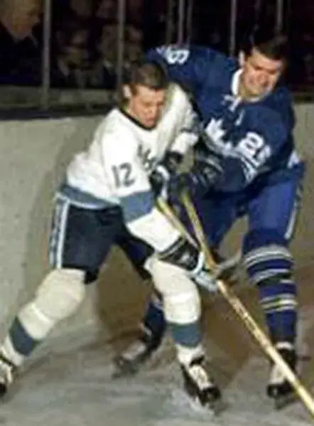 KEN SCHINKEL Pittsburgh Penguins 1967 CCM Vintage Away NHL Hockey Jersey 