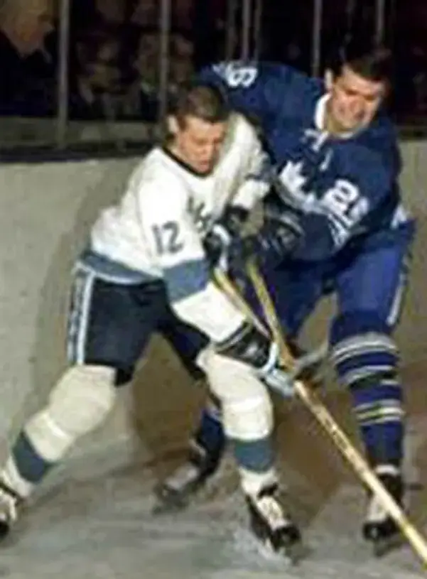 KEN SCHINKEL Pittsburgh Penguins 1967 CCM Vintage Away NHL Hockey Jersey 