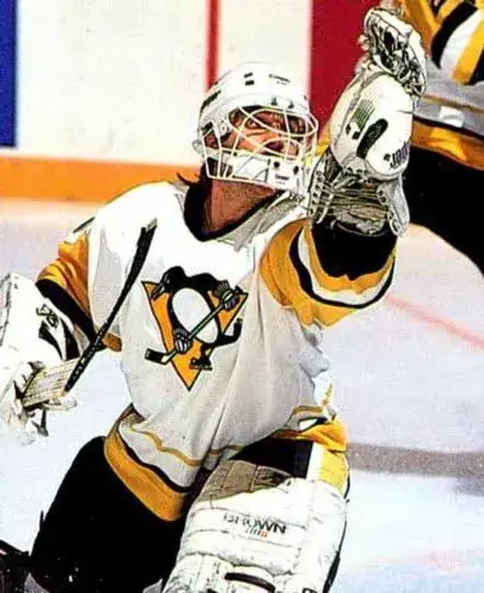 KEN WREGGET Pittsburgh Penguins 1992 CCM Vintage Home NHL Hockey Jersey 