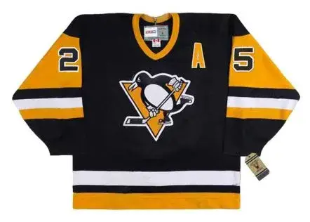 KEVIN STEVENS Pittsburgh Penguins 1992 CCM Vintage Away NHL Hockey Jersey