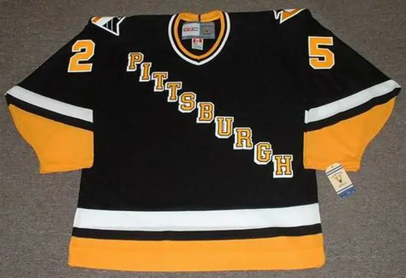 KEVIN STEVENS Pittsburgh Penguins 1994 CCM Vintage Throwback Away Hockey Jersey 