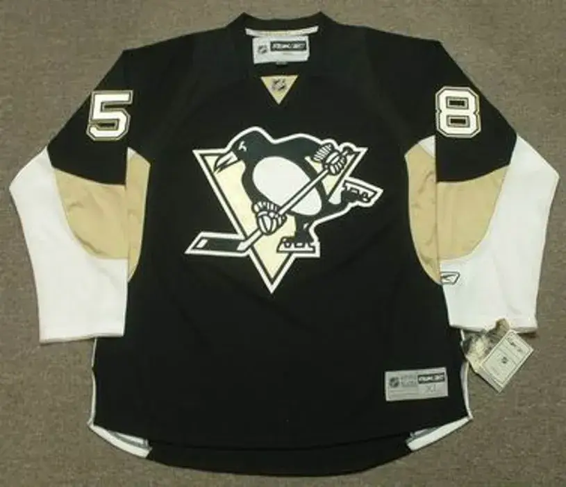 KRISTOPHER LETANG Pittsburgh Penguins 2015 Reebok Throwback NHL Hockey Jersey