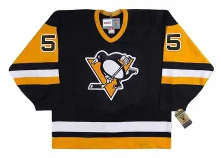 LARRY MURPHY Pittsburgh Penguins 1992 CCM Vintage Throwback NHL Hockey Jersey