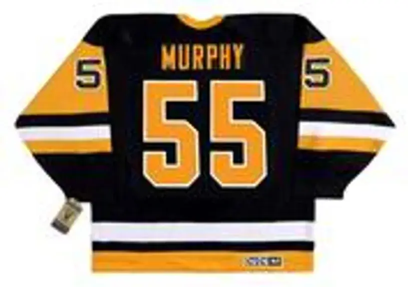 LARRY MURPHY Pittsburgh Penguins 1992 CCM Vintage Throwback NHL Hockey Jersey 