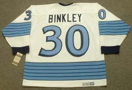 LES BINKLEY Pittsburgh Penguins 1967 CCM Vintage Away NHL Hockey Jersey 