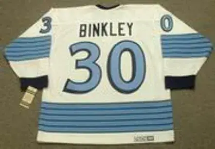 LES BINKLEY Pittsburgh Penguins 1967 CCM Vintage Away NHL Hockey Jersey 