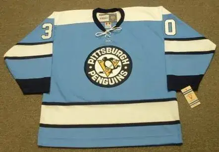 LES BINKLEY Pittsburgh Penguins 1969 CCM Vintage Throwback NHL Hockey Jersey