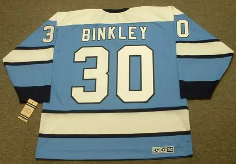 LES BINKLEY Pittsburgh Penguins 1969 CCM Vintage Throwback NHL Hockey Jersey 