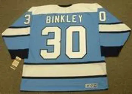 LES BINKLEY Pittsburgh Penguins 1969 CCM Vintage Throwback NHL Hockey Jersey 