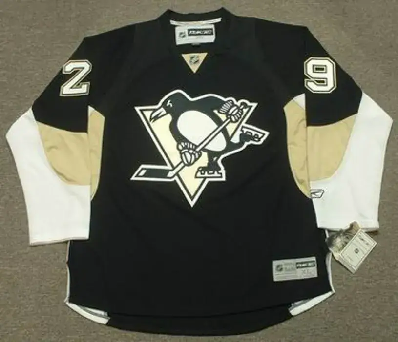 MARC-ANDRE FLEURY Pittsburgh Penguins 2015 Reebok Throwback NHL Hockey Jersey