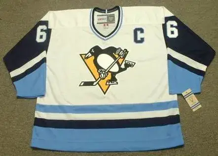 MARIO LEMIEUX Pittsburgh Penguins 1978 CCM Vintage NHL Throwback Jersey