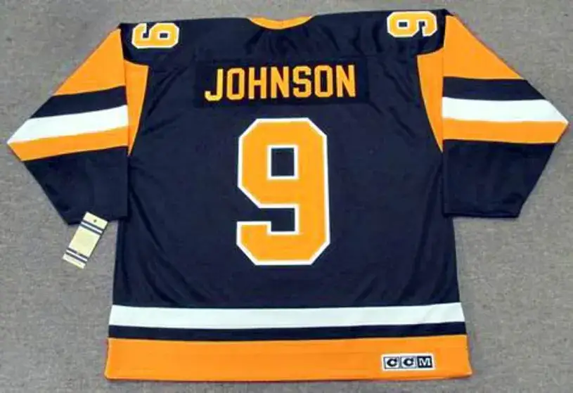 MARK JOHNSON Pittsburgh Penguins 1981 CCM Vintage Throwback NHL Hockey Jersey 