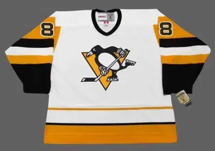 MARK RECCHI Pittsburgh Penguins 1991 CCM Vintage Home NHL Hockey Jersey