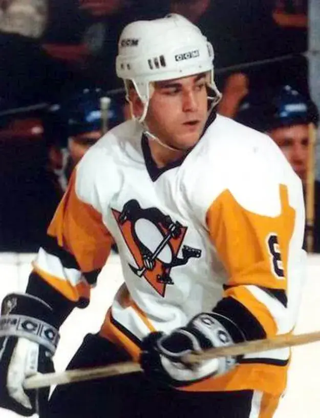 MARK RECCHI Pittsburgh Penguins 1991 CCM Vintage Home NHL Hockey Jersey 